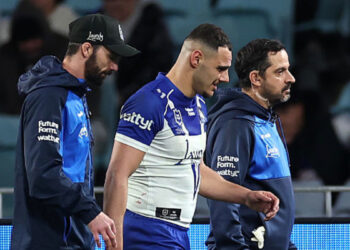Jacob Kiraz foot damage, fracture sidelines Canterbury Bulldogs winger; Kurt Mann head knock