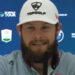 Golf information 2025, Tyrell Hatton press convention video about Ryder Cup Europe workforce celebrations with Jon Rahm