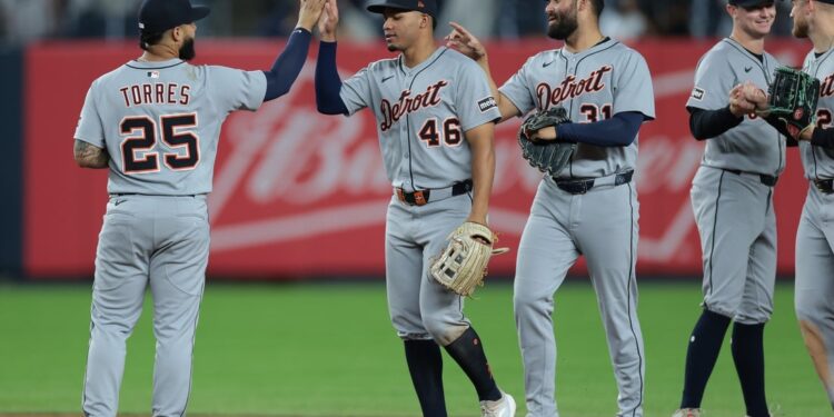 MLB roundup: Tigers use 5-run inning to pound Yankees once more