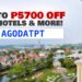 Use Promo Code AGODATPT for as much as $100 (P5700) OFF on Agoda Inns & Extra!