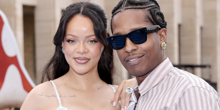 Rihanna Reveals third Child W/ A$AP Rocky: Rocki Irish Mayers (Pic)