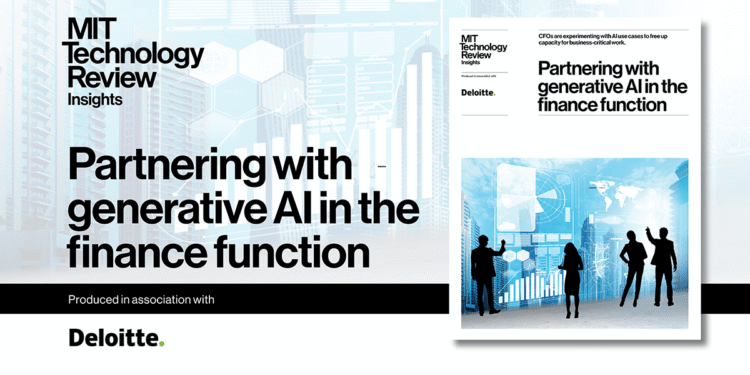Partnering with generative AI within the finance perform