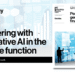 Partnering with generative AI within the finance perform