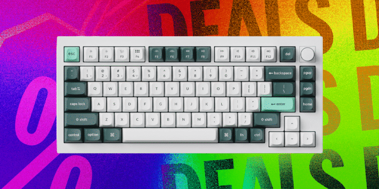 Save $36 on a Cool, Compact Corridor Impact Keyboard
