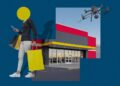 Shoplifters might quickly be chased down by drones