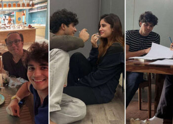 Rasha Thadani Drops Clicks With Co-star Abhay Verma From Laikey Laikaa Units