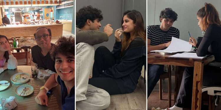 Rasha Thadani Drops Clicks With Co-star Abhay Verma From Laikey Laikaa Units