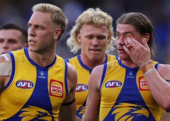 West Coast Eagles’ compensation for lack of Oscar Allen to Brisbane Lions questioned by Gerard Healy