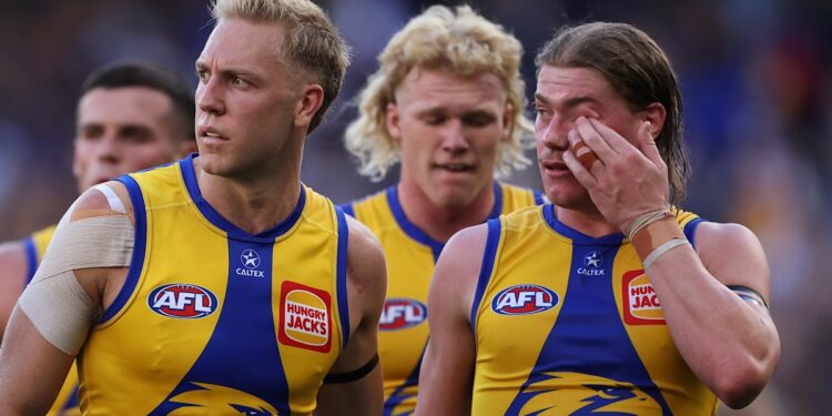 West Coast Eagles’ compensation for lack of Oscar Allen to Brisbane Lions questioned by Gerard Healy