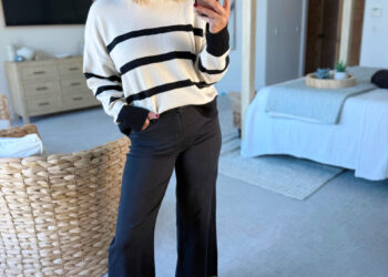 The way to Model Stripes for Fall