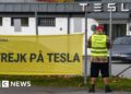 The placing Swedish staff taking over carmaker Tesla