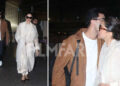 PHOTOS: Ranbir Kapoor and Deepika Padukone Share a Hug As They Return to Mumbai