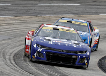 Kyle Larson wins second NASCAR championship, denying Denny Hamlin