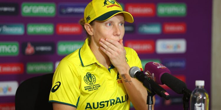 Alyssa Healy will not play subsequent ODI World Cup, Australia lose semi-final to India