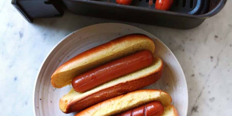 Air Fryer Sizzling Canines – A Stunning Mess