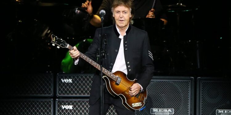 Paul McCartney provides monitor to vinyl model of ‘silent’ album protesting UK AI copyright regulation proposal